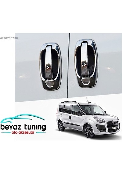 Fiat Doblo Kapı Kolu Kromu Nikelajı Çerçevesi 2010-