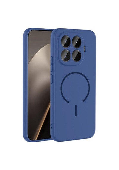 Lexroo Xiaomi 15t Pro Mag Safe Şarj Özellikli Meta Kılıf - Lacivert
