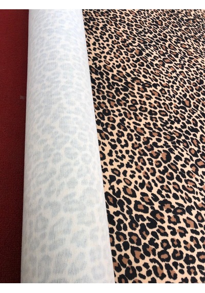 Enesar Home Leopar Desen Dijital Baski Döşemelik Kumaş 100 x 140 cm