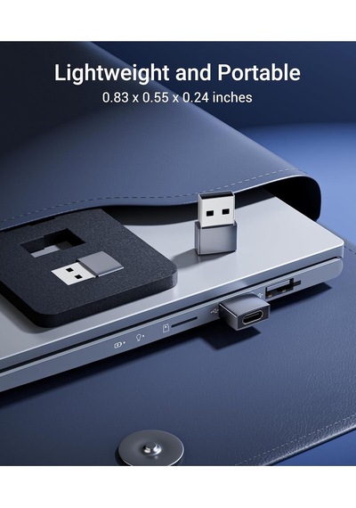 Usb-c Kadın Usb Erkek Adaptör 3'lü Paket Alüminyum Tip C Şarj Dönüştürücü İphone Uyumlu