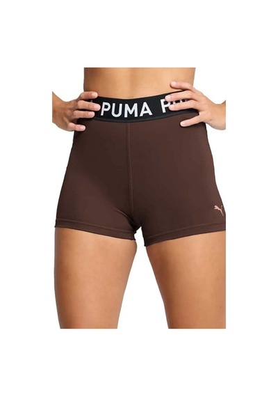 Puma Strong 3 Kadın Şort Kahverengi