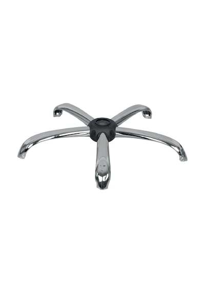 Tura Ofis Kromajlı Metal Ayak+çap 60 Mm Teker+amortisör+tek Kol M