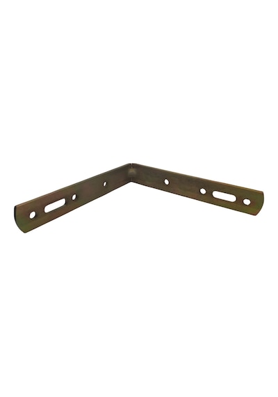 Cateksss Mobilya Dolap Köşe Bağlantı Sabitleme L Demir Gönye No:40 20x3x120x120 Mm - 45 Li Paket Altın