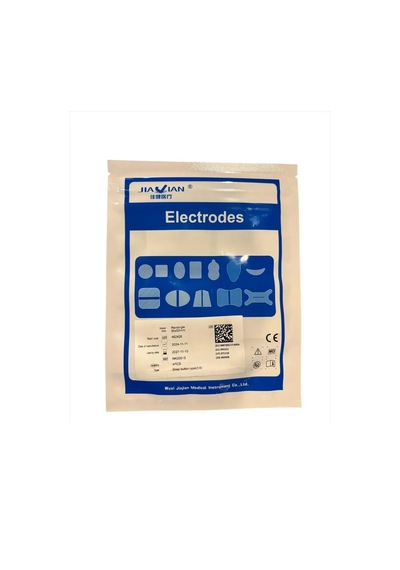 Tens Elektrodu 5x5 Cm Düz Giriş Kablolu Amerikan Jel Alman Markası