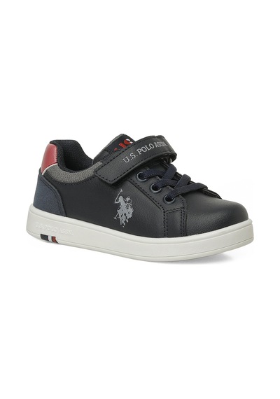 Uspoloassn U.s. Polo Assn. Gus Jr 6fx Lacivert Erkek Çocuk Sneaker Lacivert-kırmızı