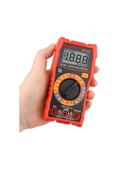 Mayilon HT108L Ekran Aydınlatmalı Dijital Profesyonel Multimetre
