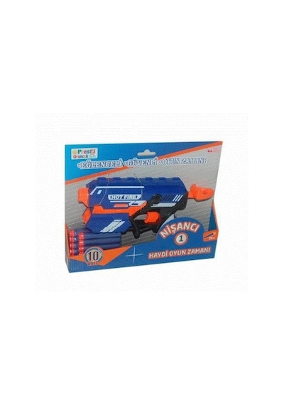 Angel Of Life Nişancı 3 Sünger Dart Atan 10 Dartlı Oyuncak