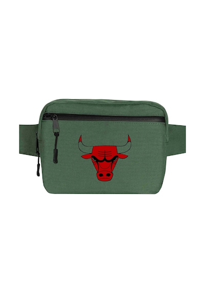 Chicago Bulls Logo Yeşil Bel Çantası