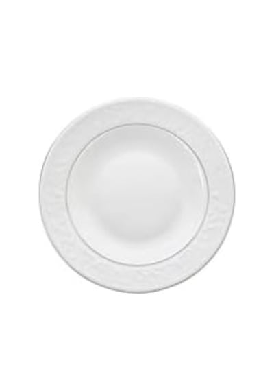 Hazan Platin Çukur Tabak 22cm Açık