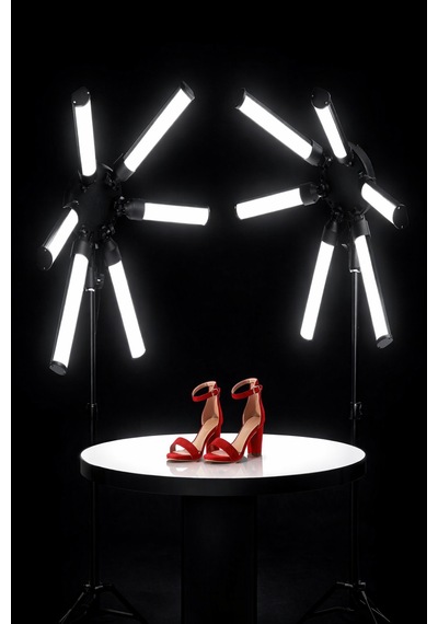 Mega Yıldız Led Stüdyo Çekim Işığı Aydınlatma Ürün-konsept-makeup-youtube 120 Watt Beyaz
