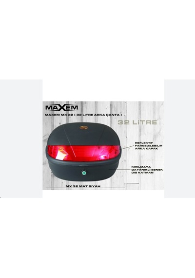 Maxem Mx32 Siyah 32lt Çanta Siyah