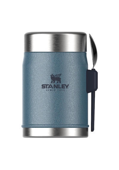 Stanley Classic Legendary Kaşıklı Yemek Termosu 0.4l Koyu Mavi