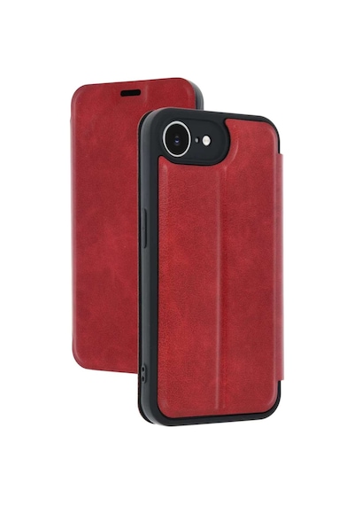 İphone 16e Kılıf Flip Cover - Kırmızı