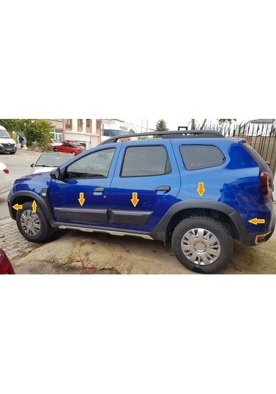 Dacıa Duster 2018-2020 Dodik Set 12 Parça