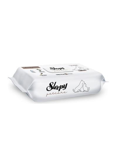 Sleepy Petcare Evcil Hayvan Islak Havlusu 24 x 60'lı 1440 Yaprak