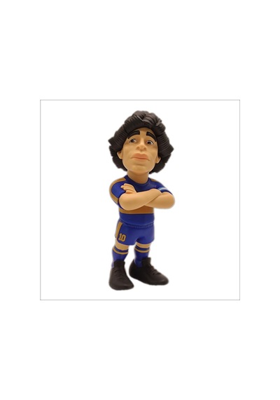 Minix Diego Maradona Figürü Sarı Ve Mavi Arjantin