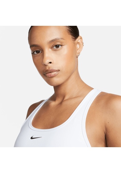 Nike Swoosh Light Support Dolgusuz Kadın Beyaz Spor Sütyeni Dx6817-100