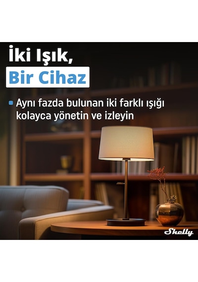 Shelly 2pm Gen3 Enerji Ölçümlü 2 Kanallı Akıllı Röle
