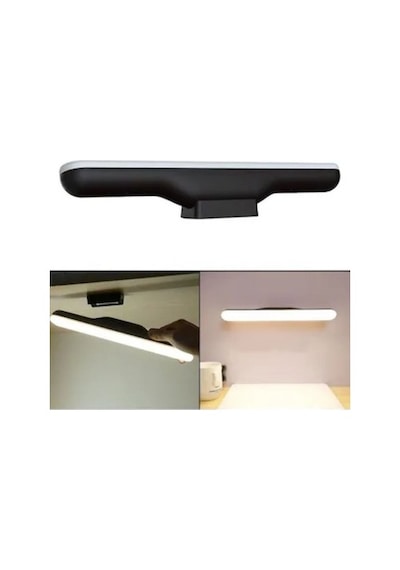 Şarjlı Mıknatıslı Dimmerli Led Lamba İle Modern Kullanım 10 Parça Siyah