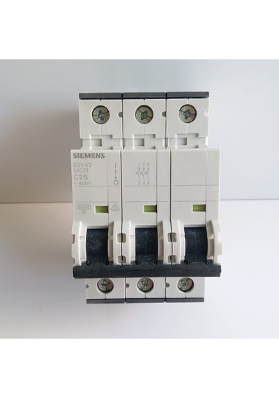 10ka 3x25 Amper Siemens Gurup Sigorta 5sy4 325-7