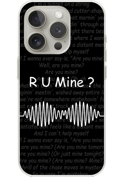 Apple Uyumlu iPhone 12 Pro Şeffaf Kılıf R U Mine Couple Çift Tasarımlı