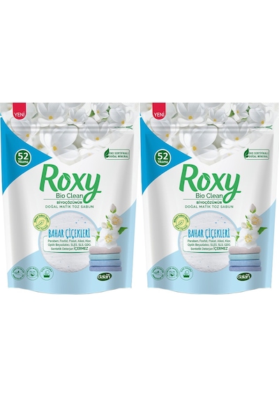 Dalan Roxy Bio Clean Matik Sabun Tozu 1.6Kg Bahar Çiçekleri (2 Li