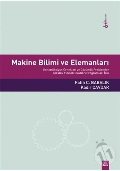 Makine Bilimi ve Elemanları - Dora Yayıncılık