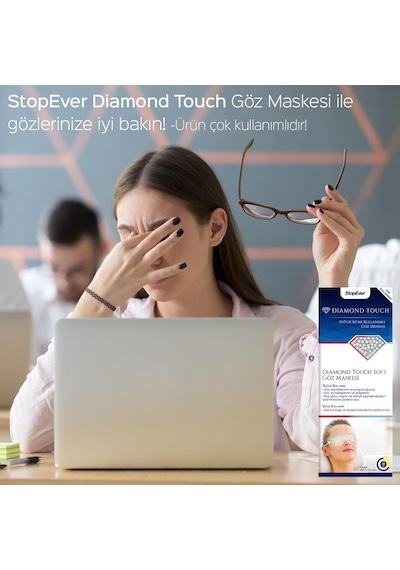 Stopever Diamond Touch Soft - Göz Maskesi - 1 Adet