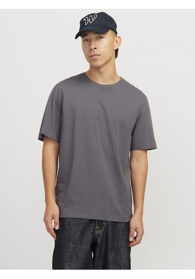 Jack & Jones Jjeorganıc Düz Tişört 12156101 Gri