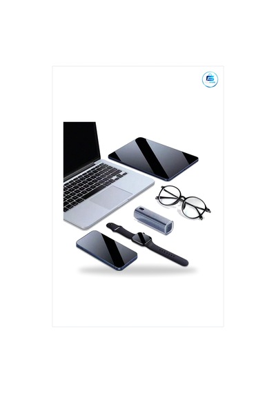 Telefon Tablet Ekran Temizleme Spreyli Mikrofiber Süngeri Taşınab
