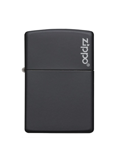 Zippo Çakmak 218Zl Zippo Logolu Klasik Siyah Mat Renk