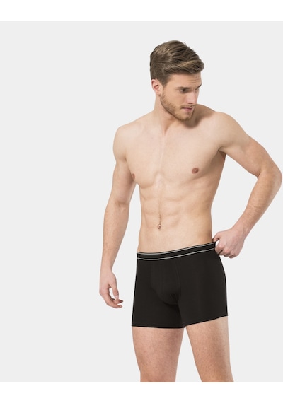Türen Erkek Likralı Boxer 174/Siyah 001