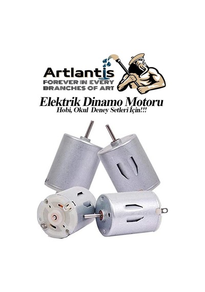 Dinamo Motoru 6 V 10 Adet Elektrik Üreten Motor Eğitici Hobi Okul Deney Elektrik Motoru Deneyler İçin