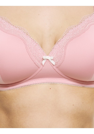 Marks & Spencer Jasmine Dantelli Desteksiz Full Cup Sütyen T33003008 Pembe
