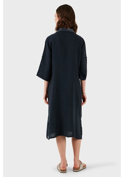 Via Dante Bayan Elbise 6689194 Lacivert Lacivert