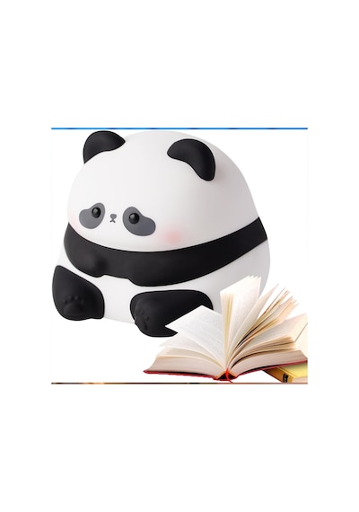 Sevimli Panda Dokunmatik Renk Değiştiren Gece Lambası Rgb Beyaz