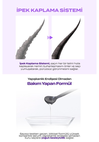 Yıpranmış Kuru Saçları Parlatan Onarıcı Serum Kundal Macadamia Ultra Hair Serum 100ml Baby Powder