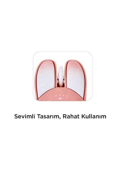 Torima TM-21 Kablosuz Tavşan Kulaklı Sessiz Mouse 1200 DPI Optik Kablosuz Fare