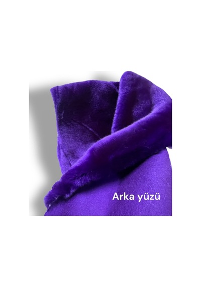 Zp-toscana/tavsan 1300gr Mor Yumuşak Dokuma Peluş Kumaş 50x150 Cm Tekstil, Ev Tekstili Mor Mor