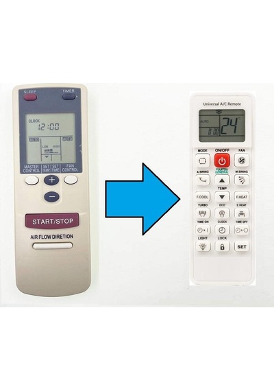 General Fujitsu Ar-ab8 Ar-ab35 Ar-bb9 İle Uyumlu Klima Kumandası