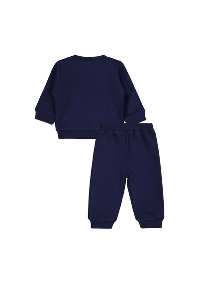Civil Baby Cvl Nakışlı 6-18 Ay Takım - Lacivert