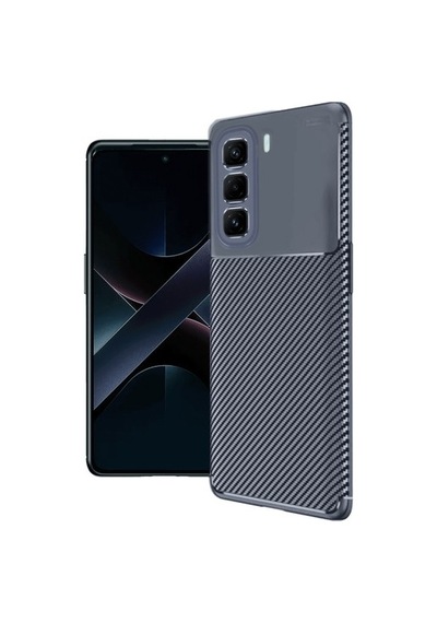 Hot 50 Pro Plus 4g Auto Focus Karbon Kapak - Kahverengi