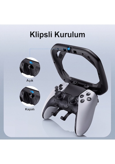 Dossimo Ps5 Dualsense/dualsense Edge Oyun Kolu Uyumlu Yarış/oyun Direksiyonu