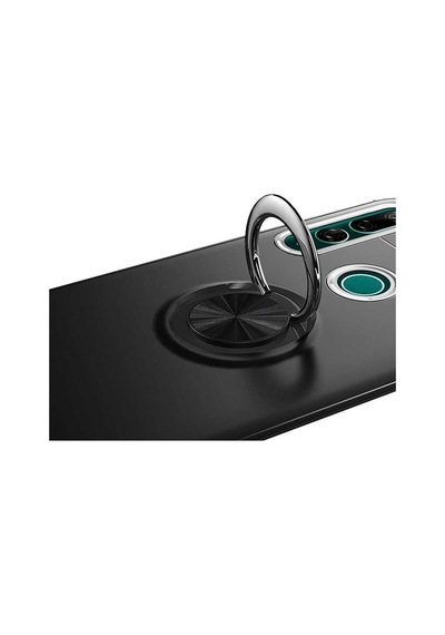 Huawei Y9 Prime 2019 Kılıf Zore Ravel Silikon Kapak Siyah-Mavi
