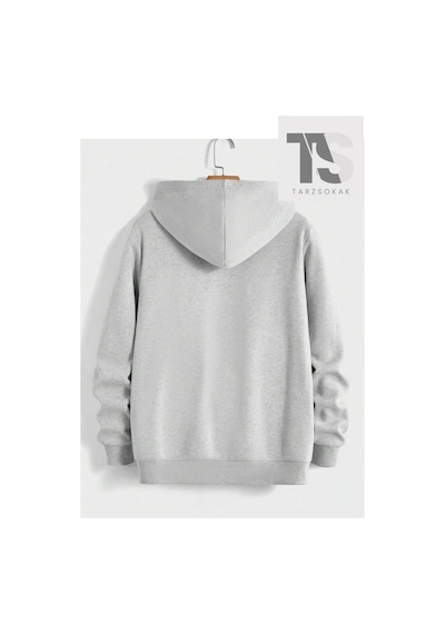 Tarzsokak Cynical 777 Sweatshirt Fermuarlı Hırka Siyah