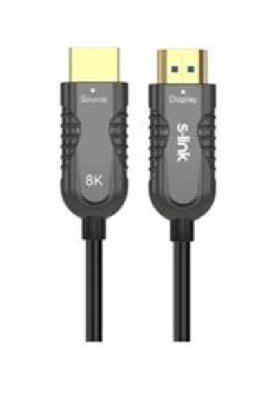 S-link Sl-hm8k020 Hdmı To Hdmı 20m V2.1 8k60 Hz 4k 120hz Fiber Kablo Kdo