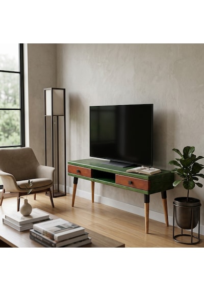 Mobenta Modest Tv: İskandinav Masif Tv Ünitesi 2 Çekmeceli 1 Raflı - 175 Ye-bk Yeşik-bakır Mobenta Modest Tv: İskandinav Masif Tv Ünitesi 2 Çekmeceli 1 Raflı - 175 Ye-bk Yeşik-bakır