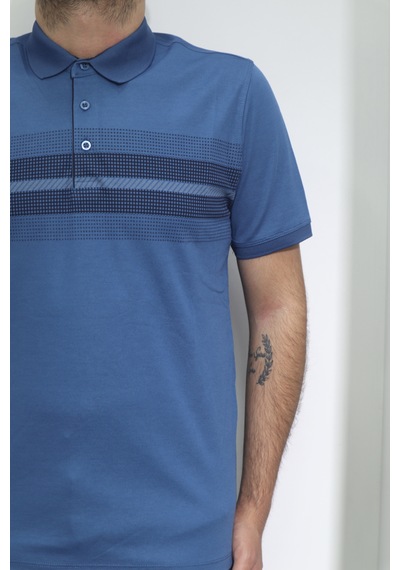 Santa Dmctekstil Erkek Desenli Spor Kesim Rahat Kalıp Polo Yaka Düğme Kapamalı T-shirt Parlament Santa Dmctekstil Erkek Desenli Spor Kesim Rahat Kalıp Polo Yaka Düğme Kapamalı T-shirt Parlament