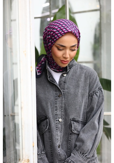 Silk Home Olinda Eşarp 48002-01 Füme