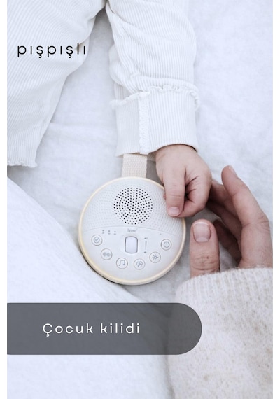 Breez Beyaz Gürültü Makinesi | Pışpışlı Ninnili | Radyasyon İçermeyen Uyku Arkadaşı